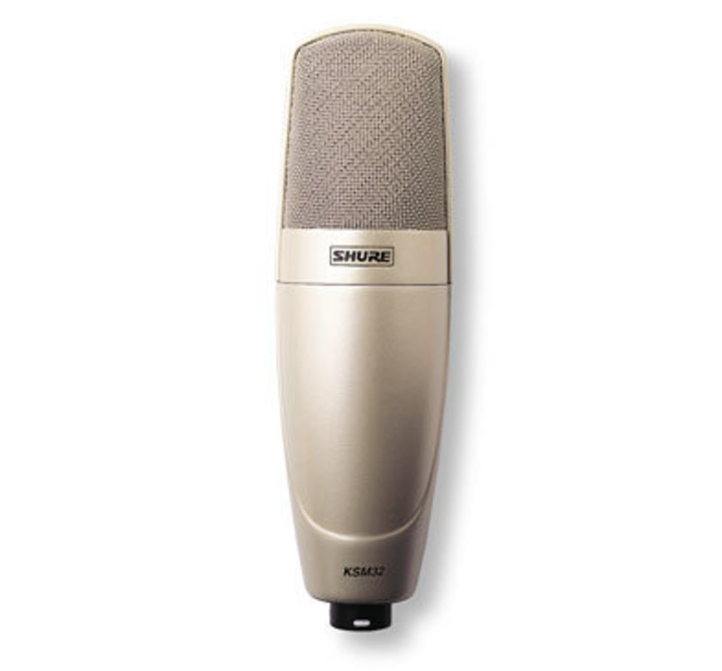 Shure Incorporated: KSM32 Microphones Front view of the final production version for the KSM32 Microphone