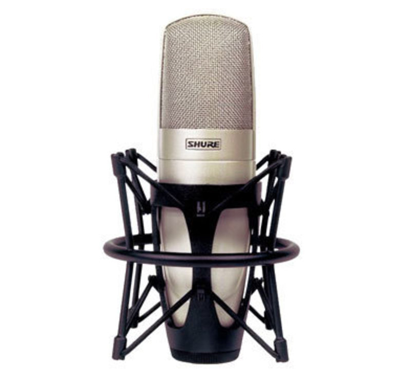 Shure Incorporated: KSM32 Microphones Front view of the final production version for the KSM32 Microphone in a shock mount