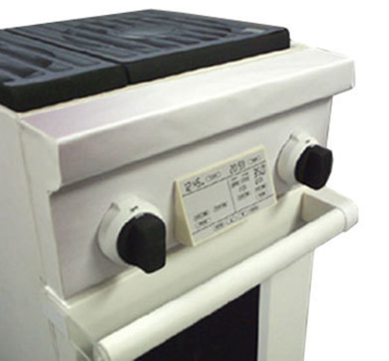 Wolf Appliance, Inc.: Dual Fuel Range, 30-inch Rough prototype model to explore the usability of the Dual fuel range