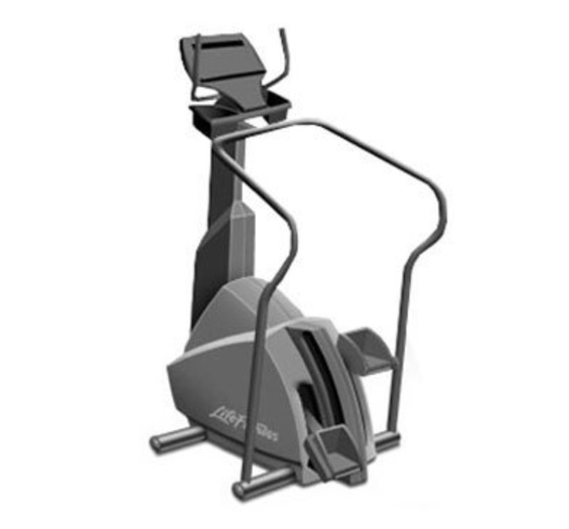 Rear three quarters rendering of the 95Si stairclimber