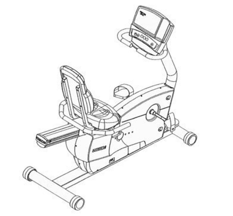 Isometric CAD view of the C846 cycle