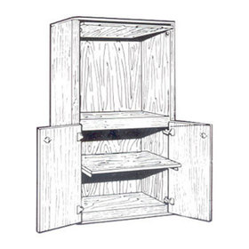 Concept sketch for the Bretford Entertainment cabinet