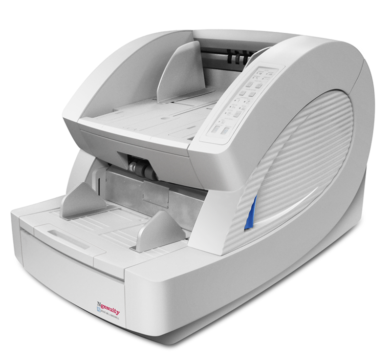 Kodak (Böwe Bell+Howell) : Ngenuity Document Scanner Three quarters front view of the Ngenuity Scanner