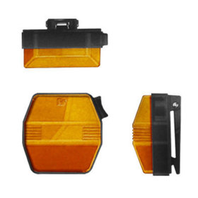 Front, top and side views of the protect-a-lite