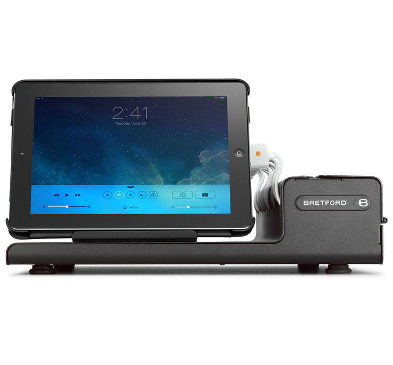 Bretford Manufacturing, Inc.: PowerRack® for iPad 2 Front view of Bretford PowerRack loaded with iPads