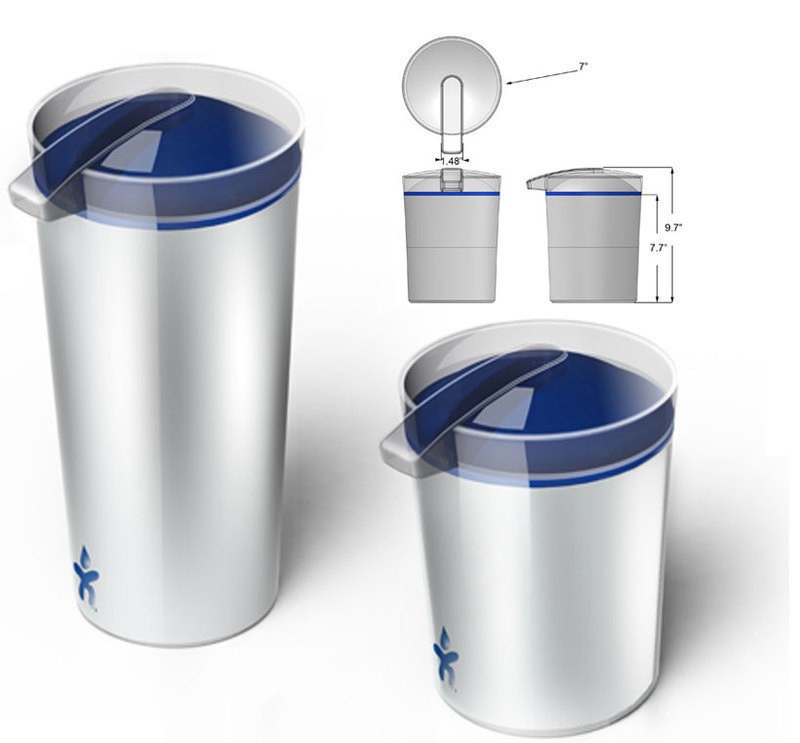 Initial design option for the WaterCura water filter