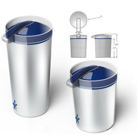 Initial design option for the WaterCura water filter