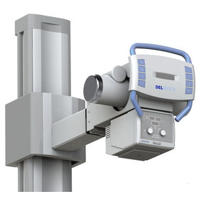 Three-quarters front detail view showing the EV800 scanner head design