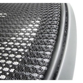 Close up of the woven mesh of the xR3 seat