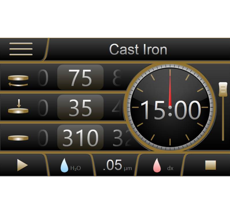 LECO Corporation: PX500 PX500 control panel UI