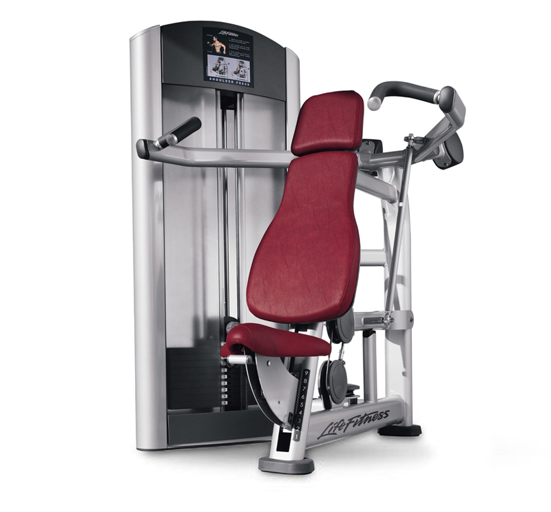 Life Fitness: Signature Series Strength Machines Three quarters front view of Signature Series Back Extension