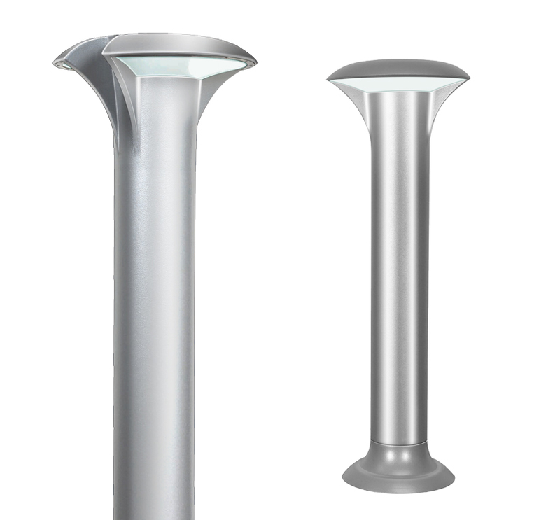 Sternberg Lighting: Sternberg Outdoor Lighting Front view of the final production version of the Bollard Design