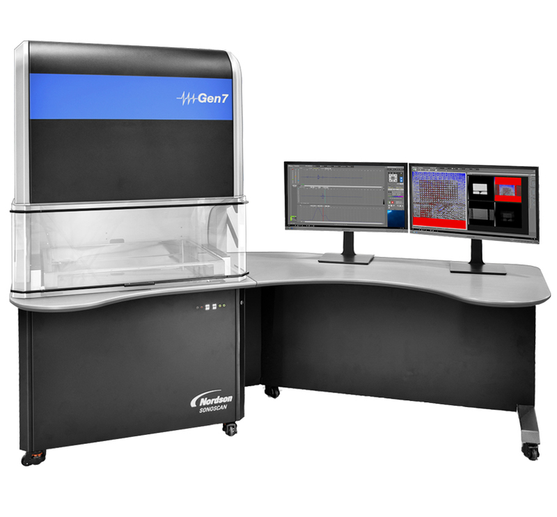 Nordson Sonoscan: GEN7™ C‑SAM® Acoustic Microscope Production version of the Sonoscan Gen 7