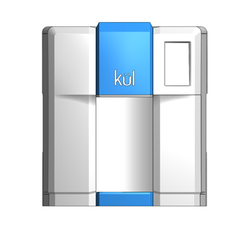 SolidWorks front view of the Kul water cooler