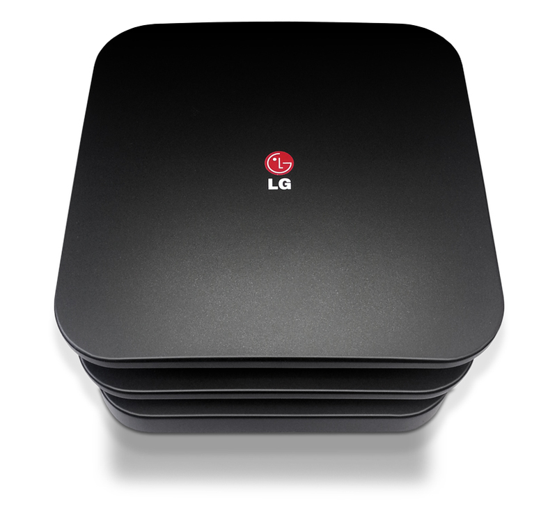 Zenith Electronics: LG Home Gateway Overhead view of the LG Home wireless antenna production version