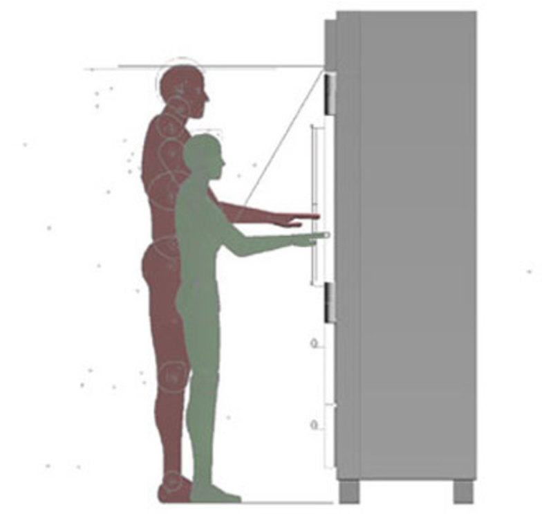 Sub-Zero, Inc. & Cove Inc.: PRO 36 Refrigerator & Cove Dishwasher Ergonomic evaluation of the PRO 36 refrigerator