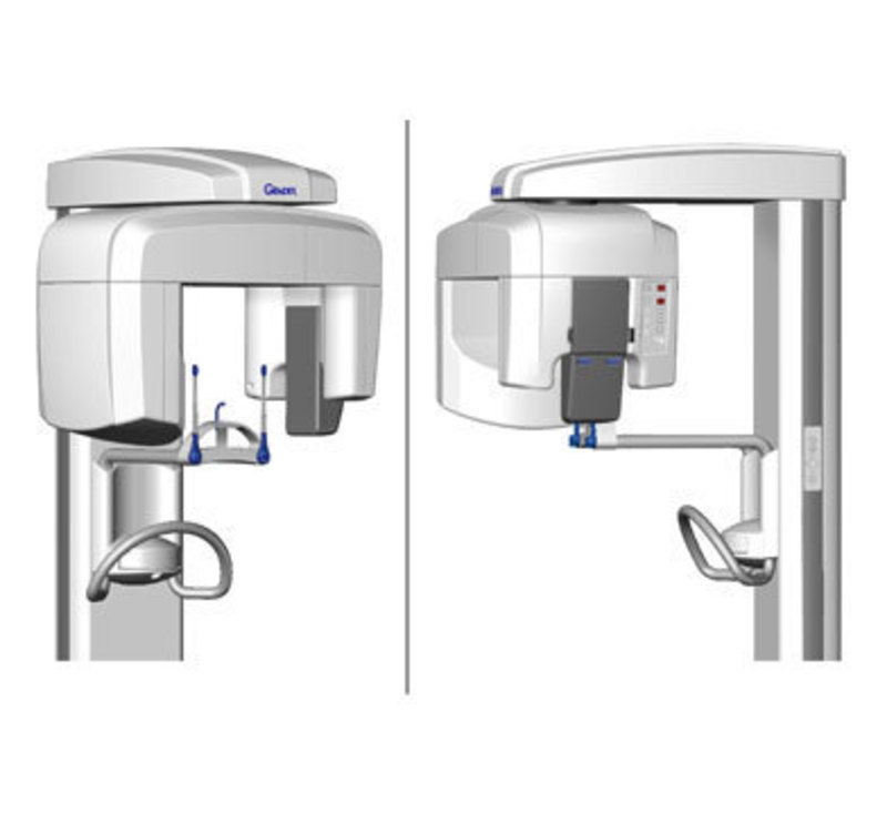 Gendex Dental Systems (KaVo): Orthoralix® 8500 DDE Panoramic X-Ray Unit Two early designs for the 8500 DDE unit