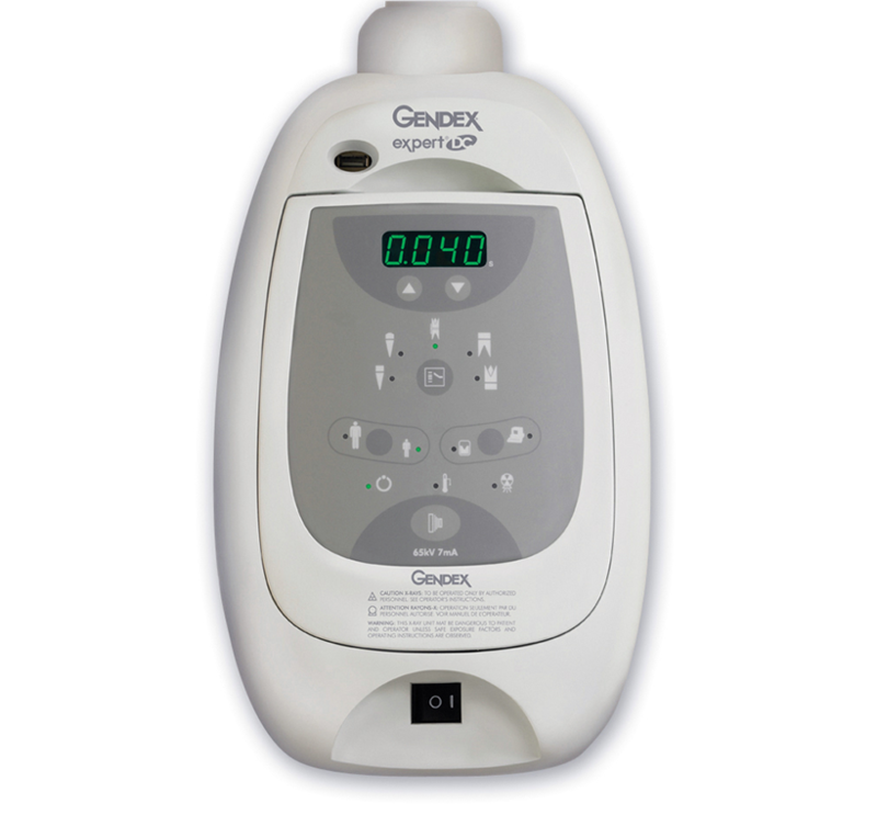 Gendex Dental Systems (KaVo): Expert DC Intraoral X-RaySystem Front view of the main control panel for the Expert DC