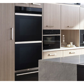 In context view of Wolf wall units installed in a kitchen